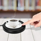 Coffee Mug Warmer for Desk Tea, Electric Cup Warmer with Heating Function 15 Watt Beverage & Coffee Warmer Plate, Warm Pad for Coffee Tea(US Plug 110V) - Image 5
