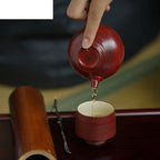 Tea Pots For Loose Tea 170ml Stoneware Teapot Japanese Handmade Filter Pot Retro Tea Maker Kettle Tea Set Supplies Decoration Chinese Teapot Tea Infuser Pot - Image 7