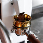 watchget 58mm Magnetic Espresso Dosing Funnel Coffee Dosing Ring, Gold - Image 4