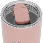 SERENGETI Tabby Cat 20 Oz. Stainless Steel, Vacuum Insulated Tumbler with Spill Proof Lid - 3D Print - Insulated Travel mug for Hot or Cold Drinks (Tabby Silver Cat Tumbler) - Image 4