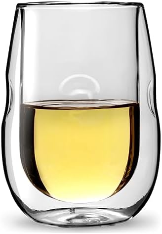Ozeri Moderna Artisan Series Double Wall Insulated 10 oz Wine Glasses - Image 5