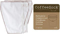 CoffeeSock Commercial 5 gallon - The Original Reusable Coffee Filter- GOTS Certified Organic Cotton Reusable Coffee Filters (2/pk) by CoffeeSock