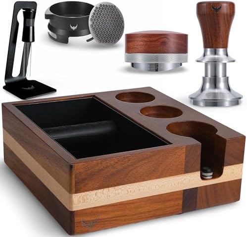 Breville Espresso Machine Accessories Kit 54mm Coffee Tamper Set by KNODOS