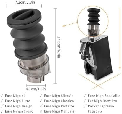 Coffee Beans Grinder Single Dose Hopper Bellows Coffee Grinder Bean Bin Blowing Cleaning Tools(Style B For Eureka) - Image 3