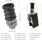 Coffee Beans Grinder Single Dose Hopper Bellows Coffee Grinder Bean Bin Blowing Cleaning Tools(Style B For Eureka) - Image 3