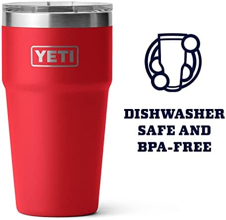 YETI Rambler Stackable Pint, Vacuum Insulated, Stainless Steel with MagSlider Lid - Image 5