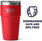 YETI Rambler Stackable Pint, Vacuum Insulated, Stainless Steel with MagSlider Lid - Image 5