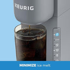 Keurig K-Iced Coffee Maker, Single Serve K-Cup Pod Iced Coffee Maker, With Hot and Cold Coffee Capabilities, Brews Any K-Cup Pod, Gray - Image 4