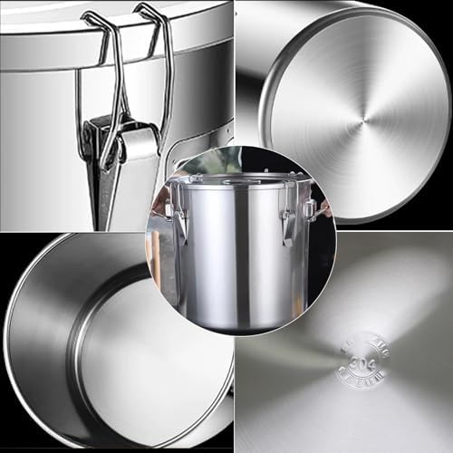 Stainless Steel Airtight Food Storage container with Lid for Pantry Kitchen - Image 6