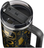 STANLEY Quencher H2.0 Flow State Tumbler, 40 oz, Black Magic - Image 2