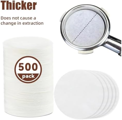 500pcs Coffee Paper Filter ，Compatible For Ninja，ES601 Espresso Machine Filters Papers - Image 6