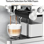 MAttinata Cappuccino Machine, Espresso Machine with Automatic Milk Frother - Image 5