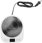 Fabater Coffee Warmer, 3 Temp Settings 12H Timer 4H Auto Shut Off Fast Heating Mug Warmer, Electric Cup with Heating Plate and LED Indicator for Travel Office Desk Home - Image 6