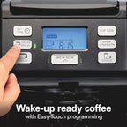 Hamilton Beach FlexBrew Trio 2-Way Coffee Maker, Compatible with K-Cup Pods or Grounds, Combo, Single Serve & Full 12c Pot, Black - Fast Brewing, Refurbished (R49934) - Image 5