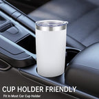 20 oz Tumblers Bulk Stainless Steel Tumbler with Lid, 6 Pack - Image 6