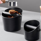 Coffee Knock Box with Removable Knock Bar, ABS Stainless Steel - Image 6