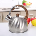 Stovetop Kettle 2L Whistling Kettle Stainless Steel Tea Teapot for Gas Stove Induction Cooker Camping Stovetop Kettles for Stove - Image 4