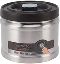 Vacuum Sealed Coffee Container, 304 Stainless Steel Airtight by Bewinner