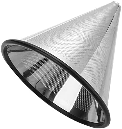 Coffee Filters Reusable Coffee Filter Stainless Steel Cone Dual Filter Dripper Tea Filter Funnel Mesh Coffee Filters - Image 4