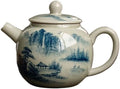 Tea Pots For Loose Tea Old Pottery Clay Retro Teapot For Tea Making Household Ceramic Kung Fu Tea Set Handmade Ice Crack Glaze Small Filter Teapot Tea Infuser Pot by GKOKG