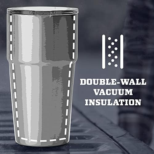 YETI Rambler Stackable Pint, Vacuum Insulated, Stainless Steel with MagSlider Lid - Image 4