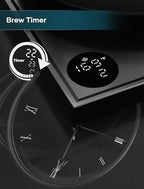 INTASTING Electric Kettles, Gooseneck Electric Kettle, ±1℉ Temperature Control, Stainless Steel Inner, Quick Heating, for Pour Over Coffee, Brew Tea, Boil Hot Water, 0.9L (Artisan) - Image 4