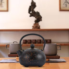 Ipetboom Cast Iron Teapot Tetsubin Metal Tea Kettle 0.4l Small Japanese-style Stove-safe Household Tea Pot for Brewing and Serving - Image 5