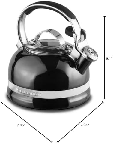 KitchenAid KTEN20SBPR 2.0-Quart Kettle with Full Stainless Steel Handle and Trim Band - Pyrite - Image 4