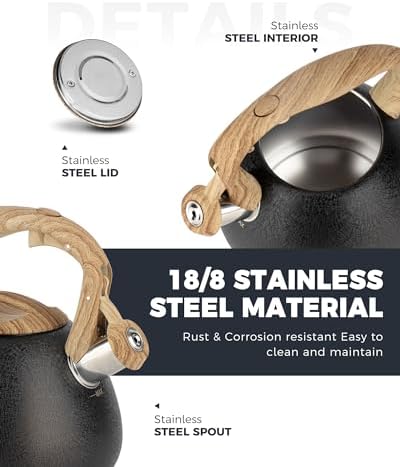 POLIVIAR French Press Coffee Maker & Tea Kettle - Image 7