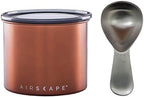 Airscape Stainless Steel Coffee Canister & Scoop Bundle - Food Storage by PlanetaryDesign