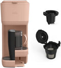 bella Single Serve Coffee Maker, K Cup & Coffee Ground Compatible, Blossom by bella