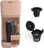 bella Single Serve Coffee Maker, K Cup & Coffee Ground Compatible, Blossom by bella