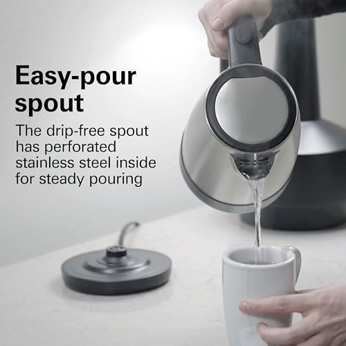 Hamilton Beach Commercial HKE110 1 Liter Hot Water Tea Kettle, Hospitality Rated, Stainless Steel - Image 7