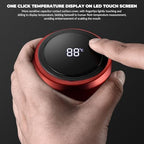 60 oz Smart Water Bottles with Digital Temperature Display Coffee Tea Infuser Bottle LED Thermal Cup Double Walled Vacuum Insulated Stainless Steel Flask Leak Proof Travel Mug Keep Warm (red) - Image 7