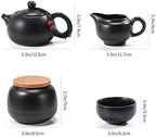 Chinese Tea Set, Gongfu Teaset, Travel Teapot Tea Set, Portable Tea Cup Set - Image 6