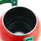 Whistling Tea Kettle for Stove Top Enamel on Steel Teakettle, Supreme Housewares Apple Design Teapot Water Kettle Cute Kitchen Accessories Teteras (1.6 Quart, Apple) - Image 3