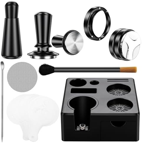 9PCS Espresso Accessories Kit，54mm Coffee Tamper Set Fits Breville by YOZYU