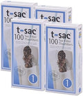 T-Sac Tea Filter Bags, Disposable Tea Infuser, Number 1-Size, 1-Cup Capacity, Set of 400 by MagicTeafit
