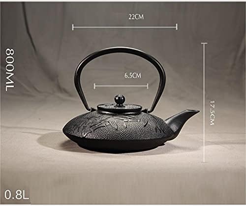 800ml 1l Cast Iron Tea Pot Set Japanese Tetsubin Electric Kettle Drink Kungfu Tools Tree Teapots Uncoated - Image 3