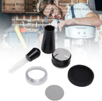 Luocute Espressos Accessories Kit, Coffee Distributor Tamper Leveler Tool Dosing Funnel Set, Double End Coffee Tamper Distributor Silicone Base Puck Screen Powder Dosing Rings Set (51mm) - Image 6