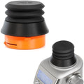 Single Dose Hopper with Silicone Bellows and Anti-Popcorning Weight | Compatible with Breville Smart Grinder Pro | Black by FusedLine