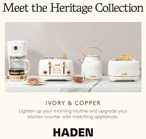 HADEN Coffee Machine, 12 Cup Programmable Drip Coffee Maker - Image 5