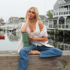 HydroJug Traveler 40oz, Insulated Tumbler with Handle & Straw, Sage - Image 6