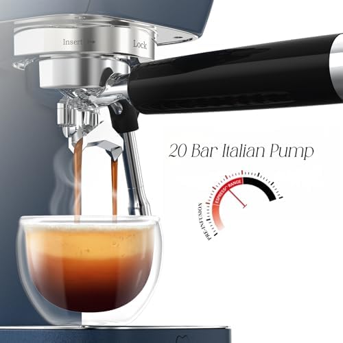 MAttinata 1663L Espresso Machine 20 Bar, 10mm Steam Wand for Milk Frother - Image 3
