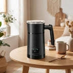 Industrial Frother Electric Milk Frother Warmer Automatic Milk Heater With Simple Control Panel And 350ml Capacity For Lattes Cappuccinos Hot Chocolates Suitable for home kitchen - Image 3