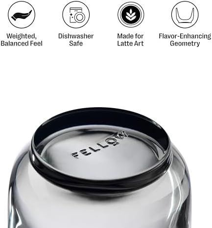 Fellow Pirch Espresso Shot Glasses 3.5 oz, Set of 12, Weighted Thick Glass - Image 2