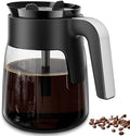 12 Cup Coffee Pot Replacement Compatible with Ninja Coffee Maker CFP101 CFP201 CFP301 CFN601 CFP307 CFN602 CM400 CM401 CF090, Glass Carafe for Ninja with Brew-Through Lid, BPA Free, Dishwasher Safe by Unknown