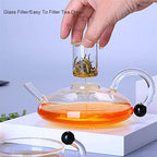 Teapot Glass Teapot with Removable Filter Open Fire Electric Pottery Stove Borosilicate Glass Kettle Coffee Maker Tea Maker - Image 3