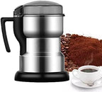Multifunctional Smash Machine, 400W 200g Capacity Grain Coffee & Spice Grinder, Stainless Steel, Open-Cover-Stop Safety Design, 30s Speedy Grinding for Bean, Spice, Herbs, Dry Materials by Unknown