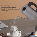 Gooseneck Electric Kettle 600W 0.8L Fast Boil Pour Over Kettle with Auto Shut Off Dry Boil Protection for Coffee and Tea (US Plug 110V) - Image 2